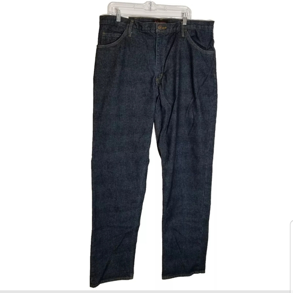 Drifire Jeans Mens 38x36 Flame Resistant Straight Leg CAT 2 Blue Denim New - Picture 1 of 9